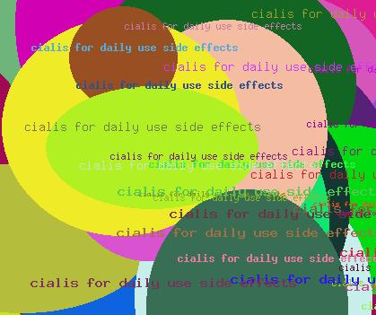 cialis for daily use side effects